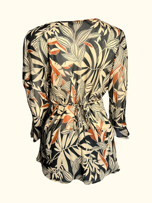 Bell Sleeve Floral Top (L-XL)