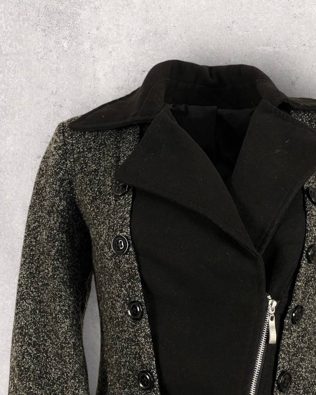 Wool Charcoal Jacket (S-M)