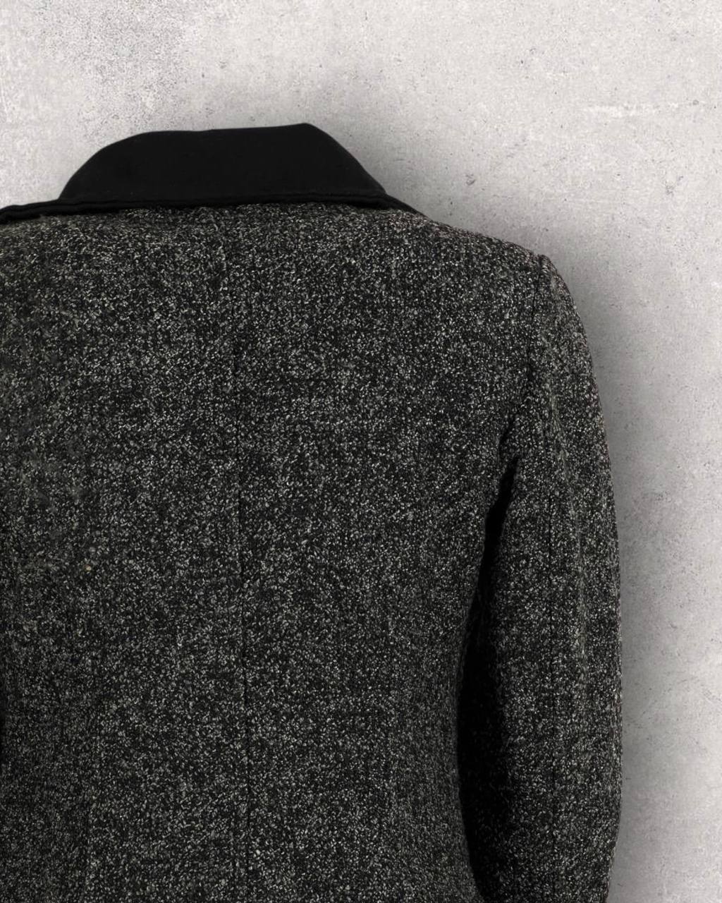 Wool Charcoal Jacket (S-M)