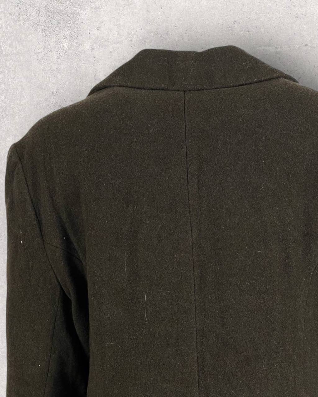 Headquarters Wool-Blend Brown Coat (M-L)