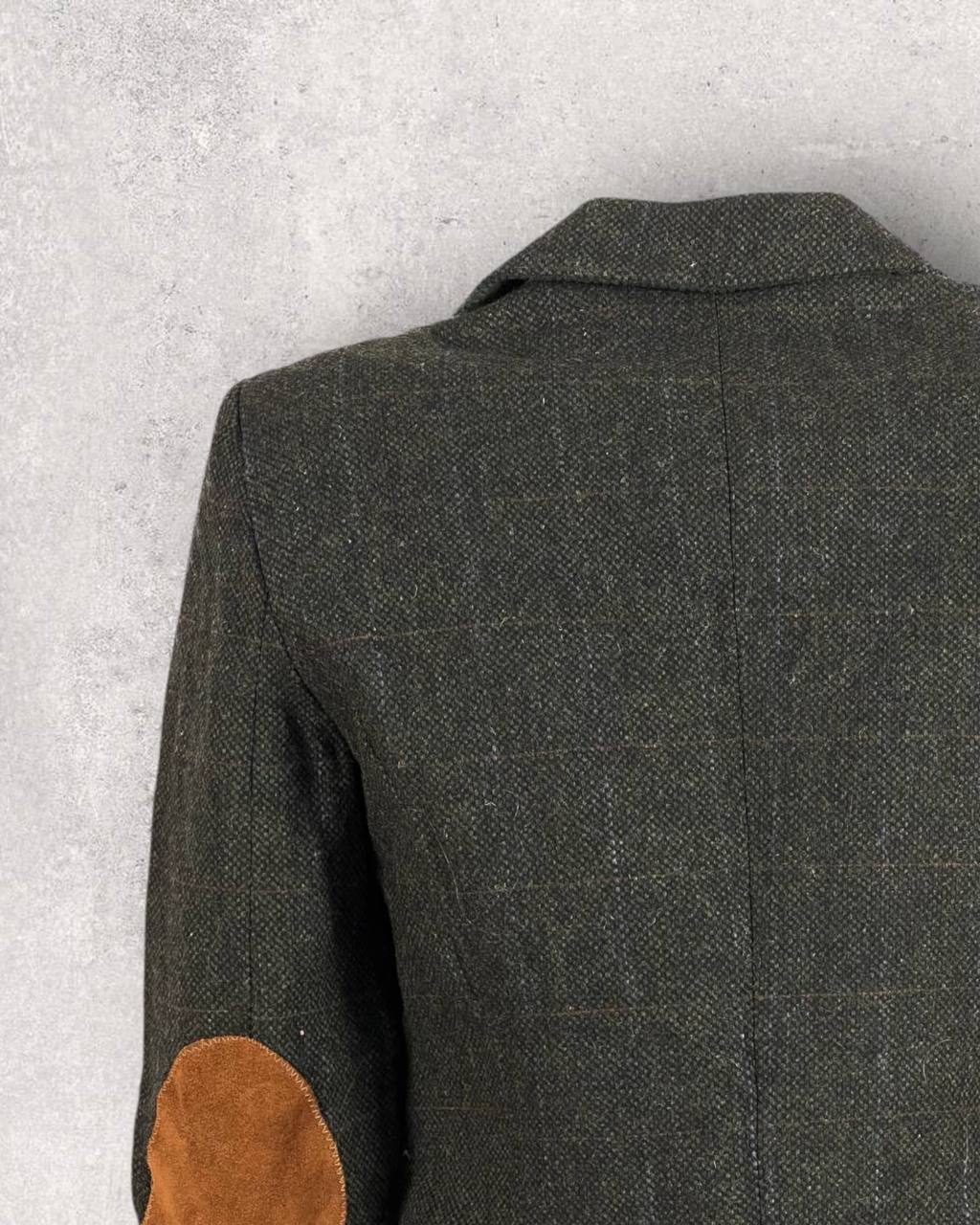Forest Green Wool Blazer (XS-S)