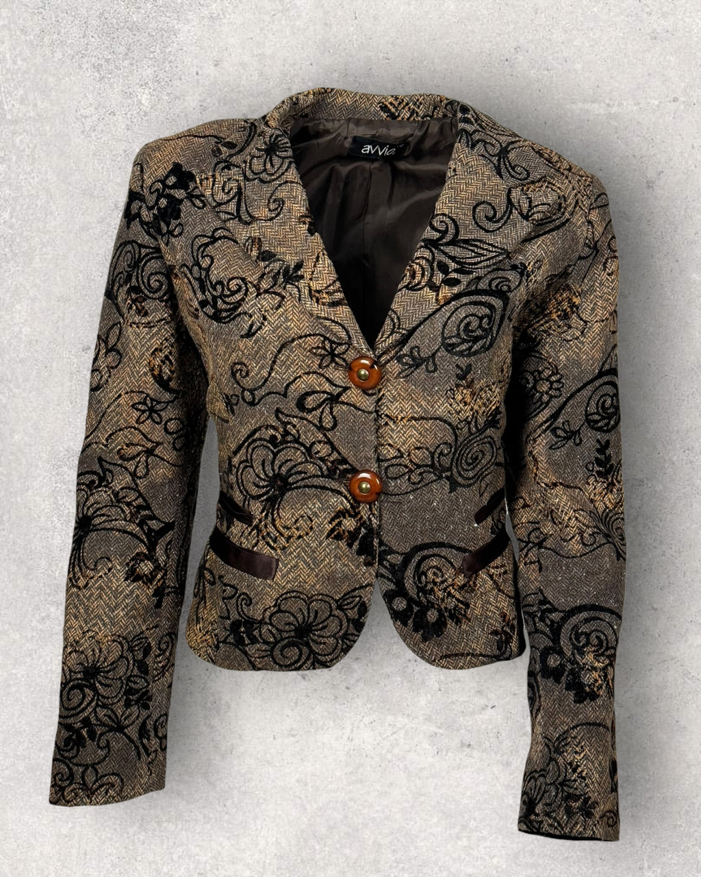 Vintage Avvio Floral Jacket (S-M)