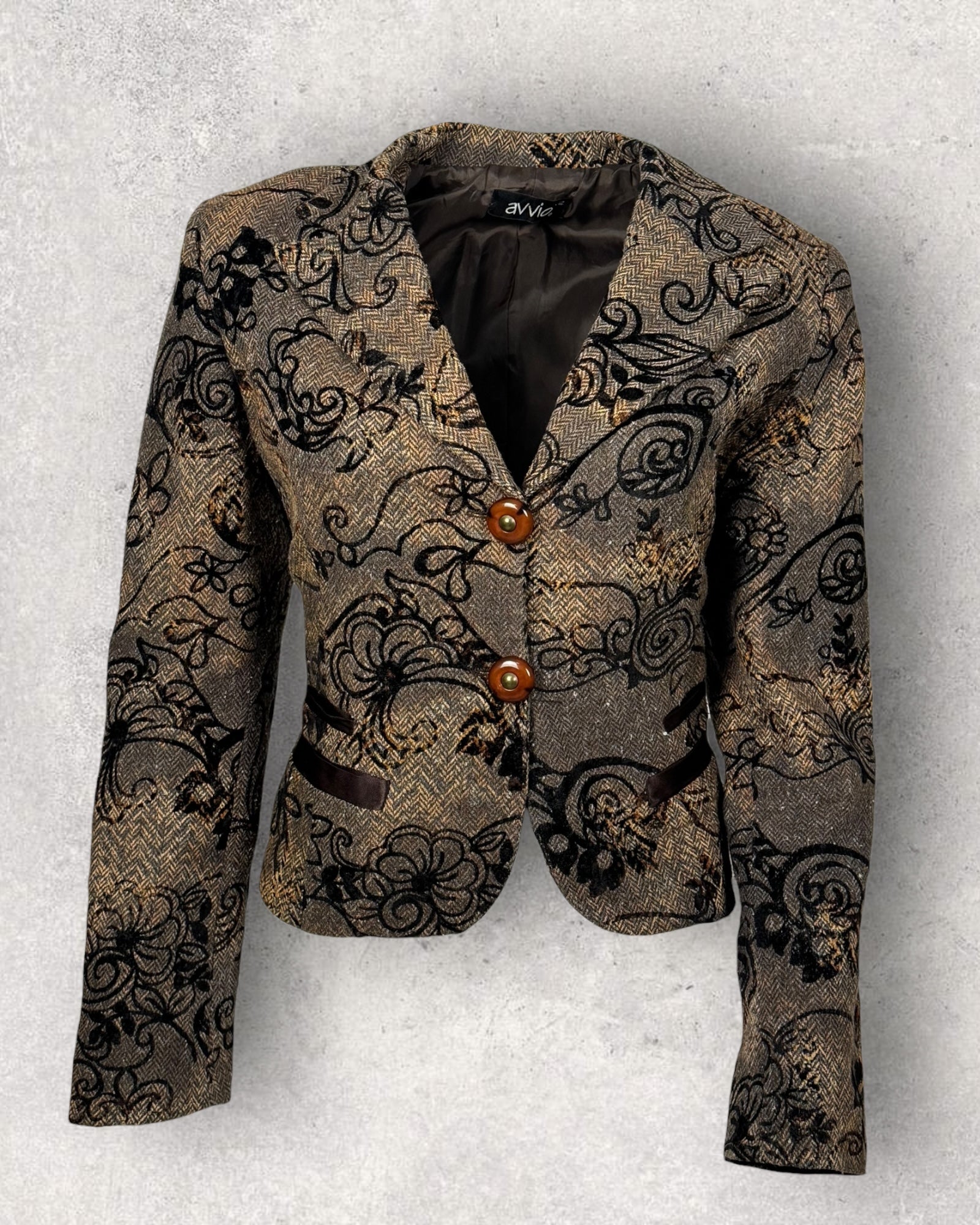 Vintage Avvio Floral Jacket (S-M)