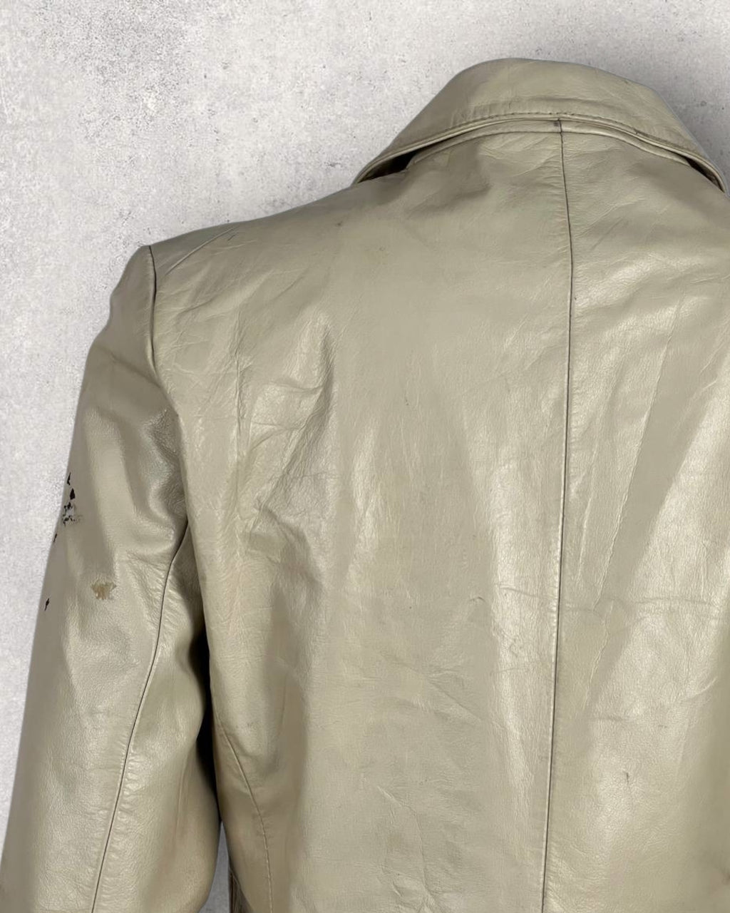 Vintage Stradivarius Leather Jacket (XS-S)