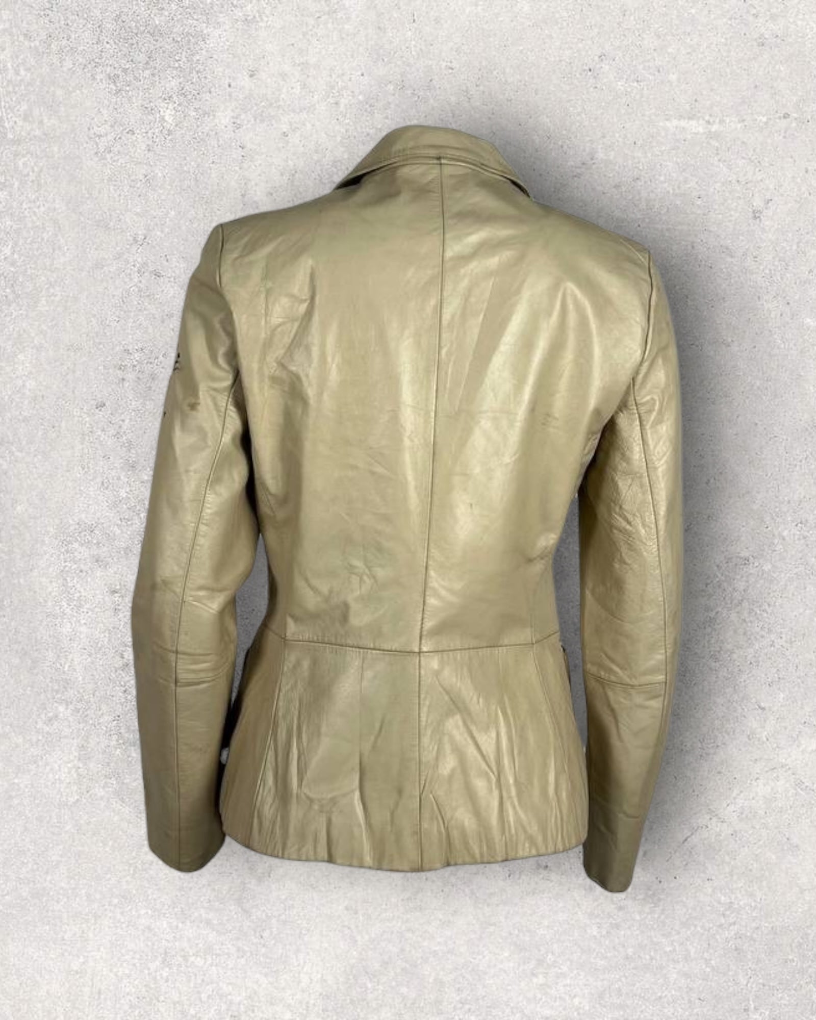 Vintage Stradivarius Leather Jacket (XS-S)