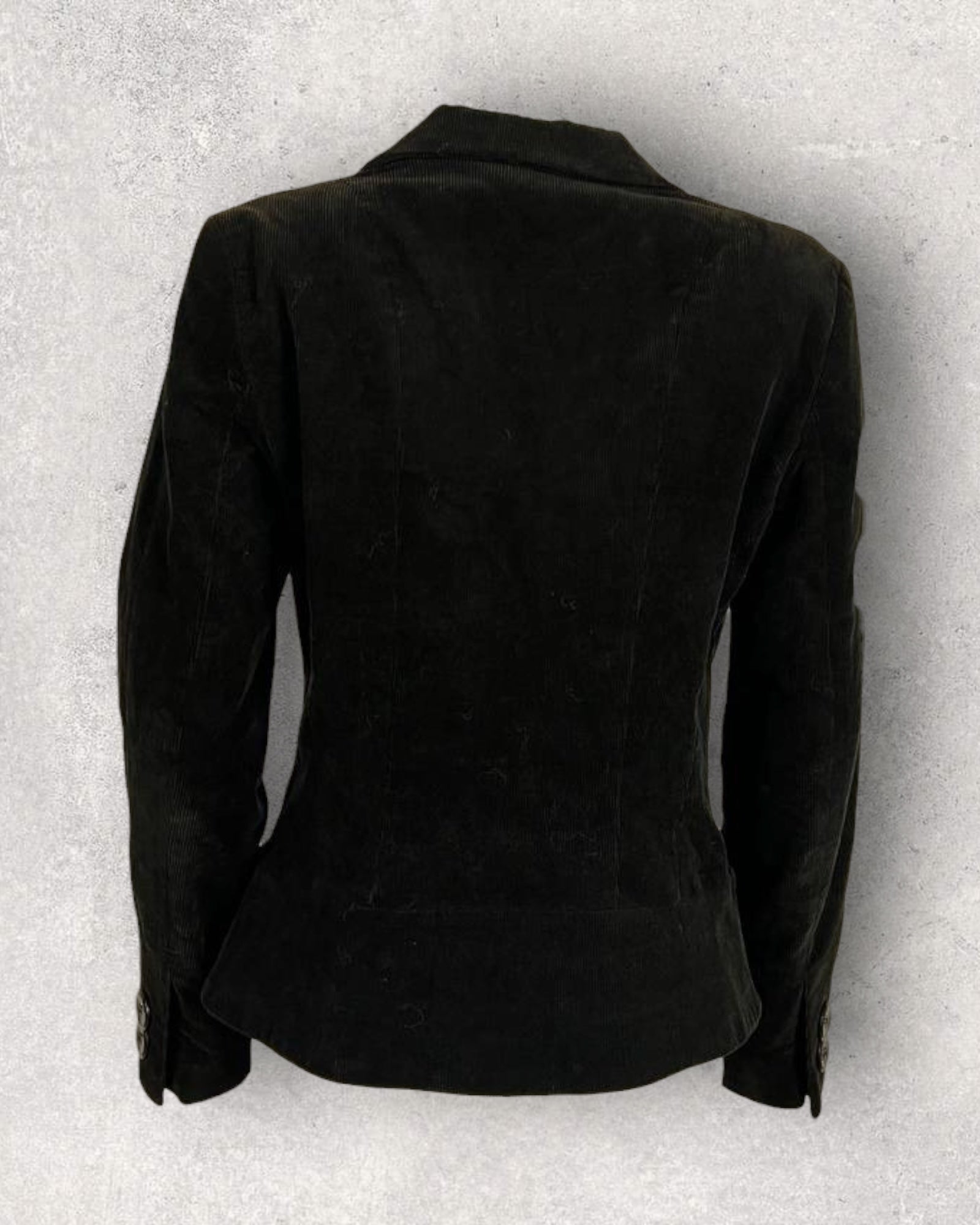 Black Corduroy Blazer (S-M)