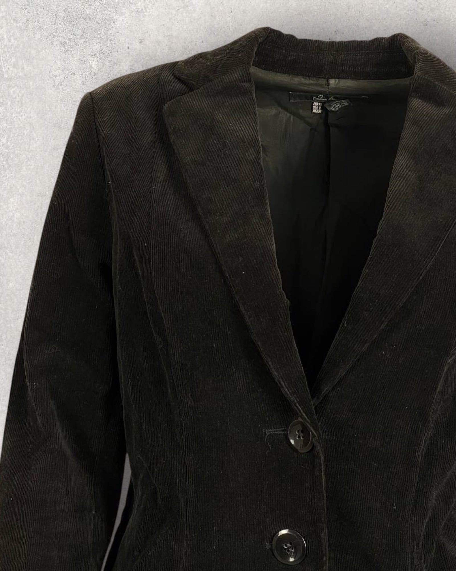 Black Corduroy Blazer (S-M)