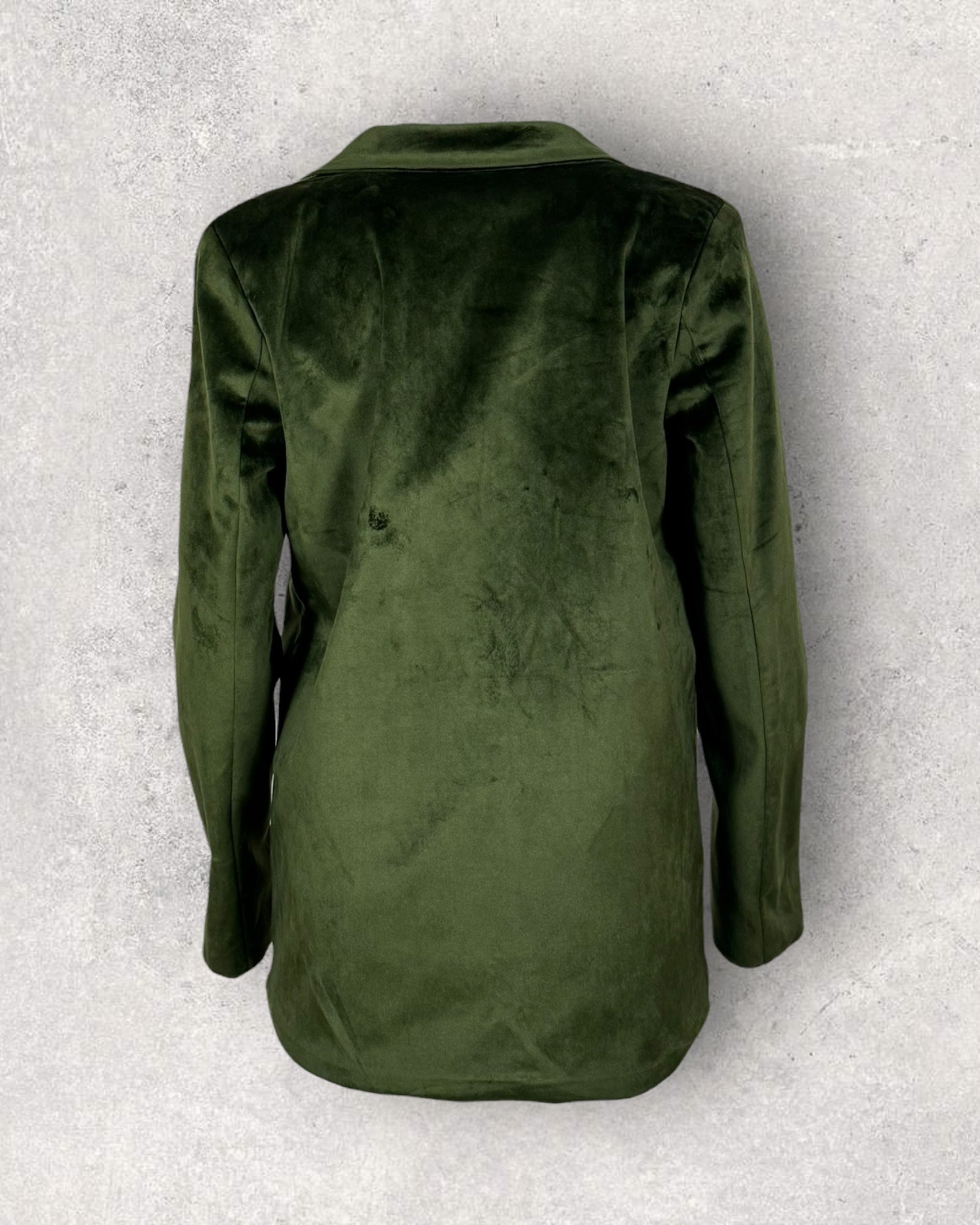 Vintage Forest Velvet Blazer (S-M)