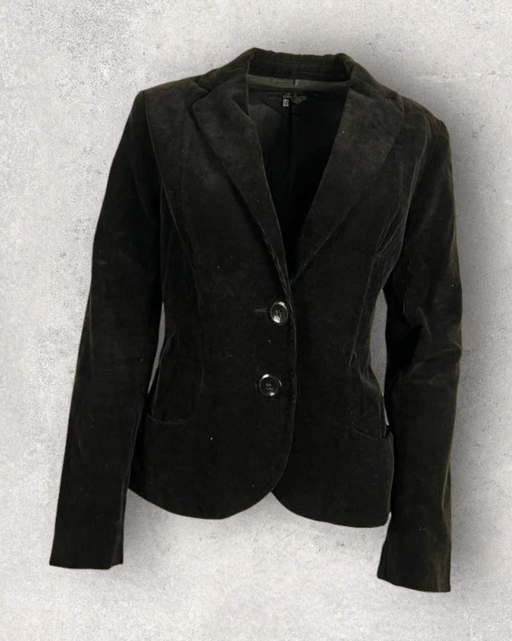 Black Corduroy Blazer (S-M)