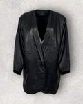 Timeless Oversized Noir Jacket (L-XL)