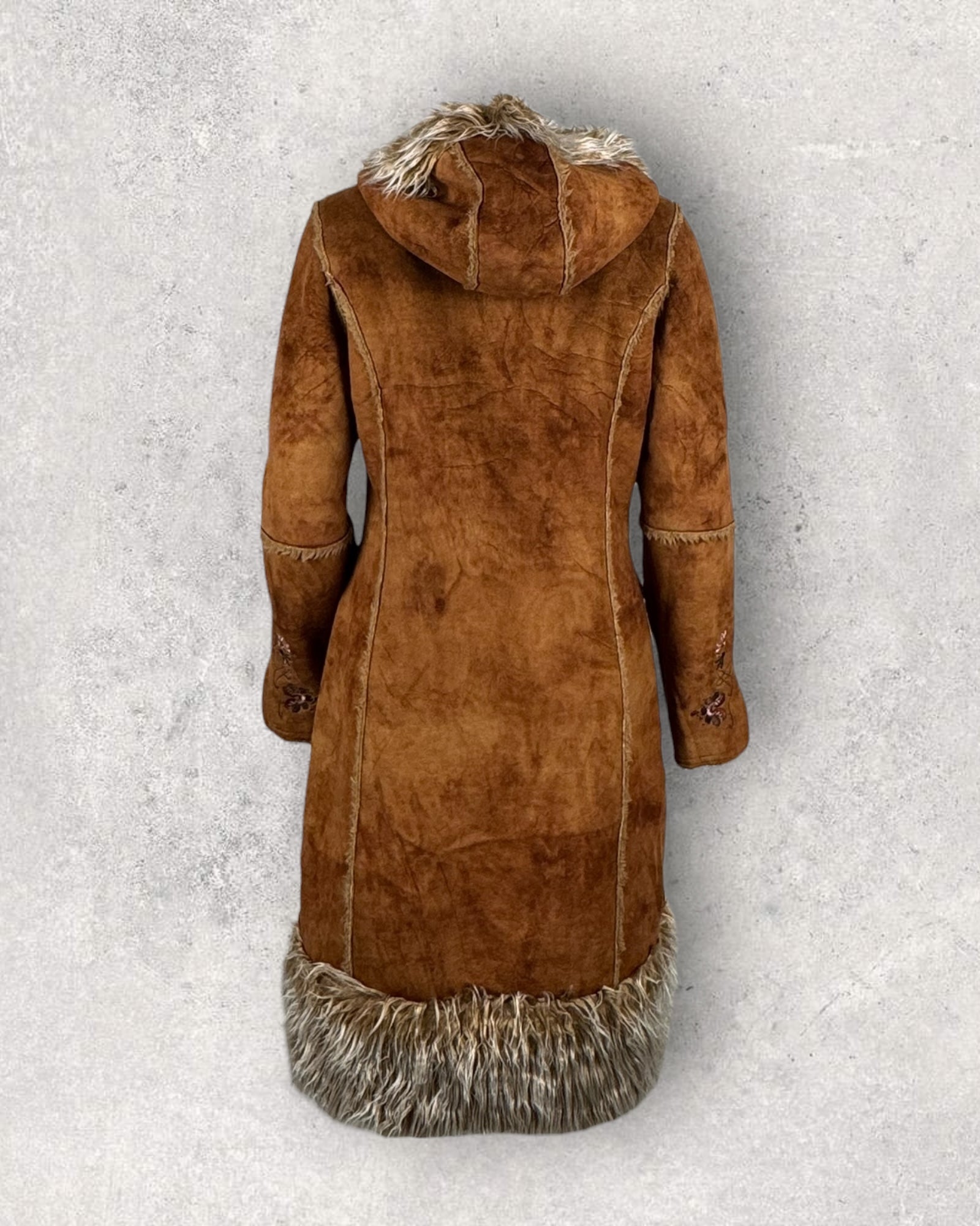 Caramel Boho Fur Jacket (M-L)