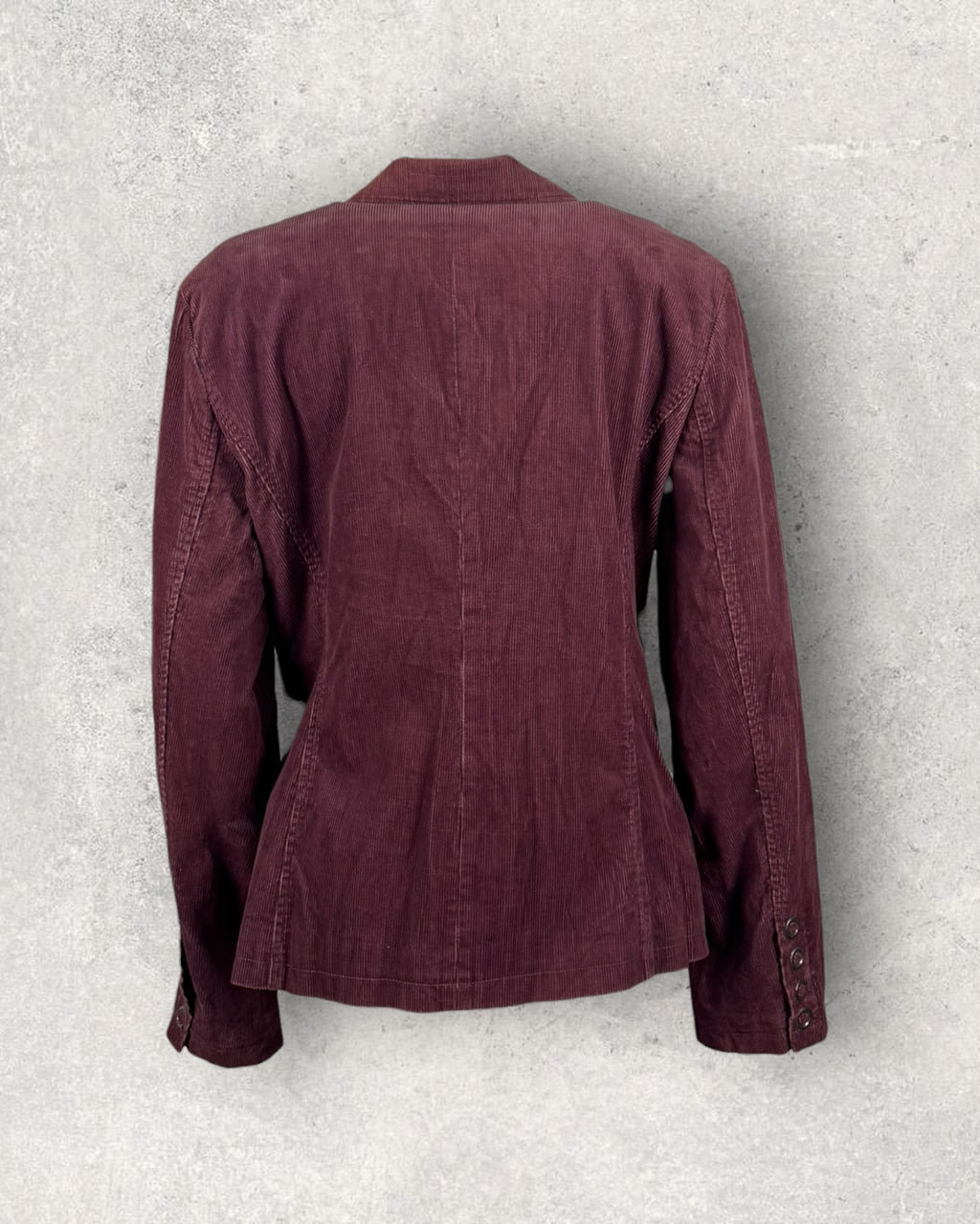 Burgundy Corduroy Blazer (M-L)