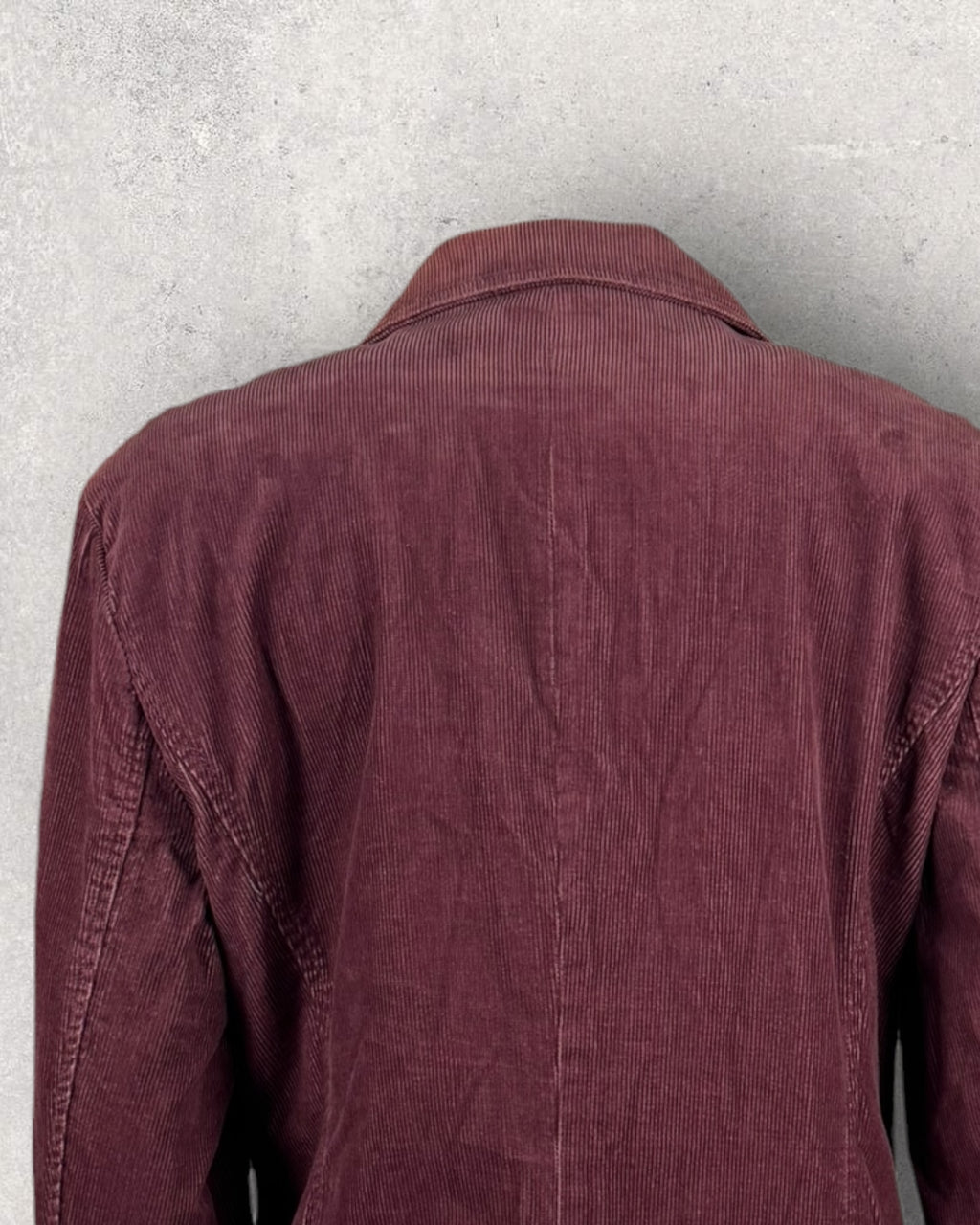 Burgundy Corduroy Blazer (M-L)