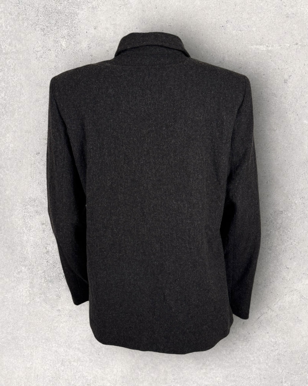Timeless Grey Wool Coat (M-L)