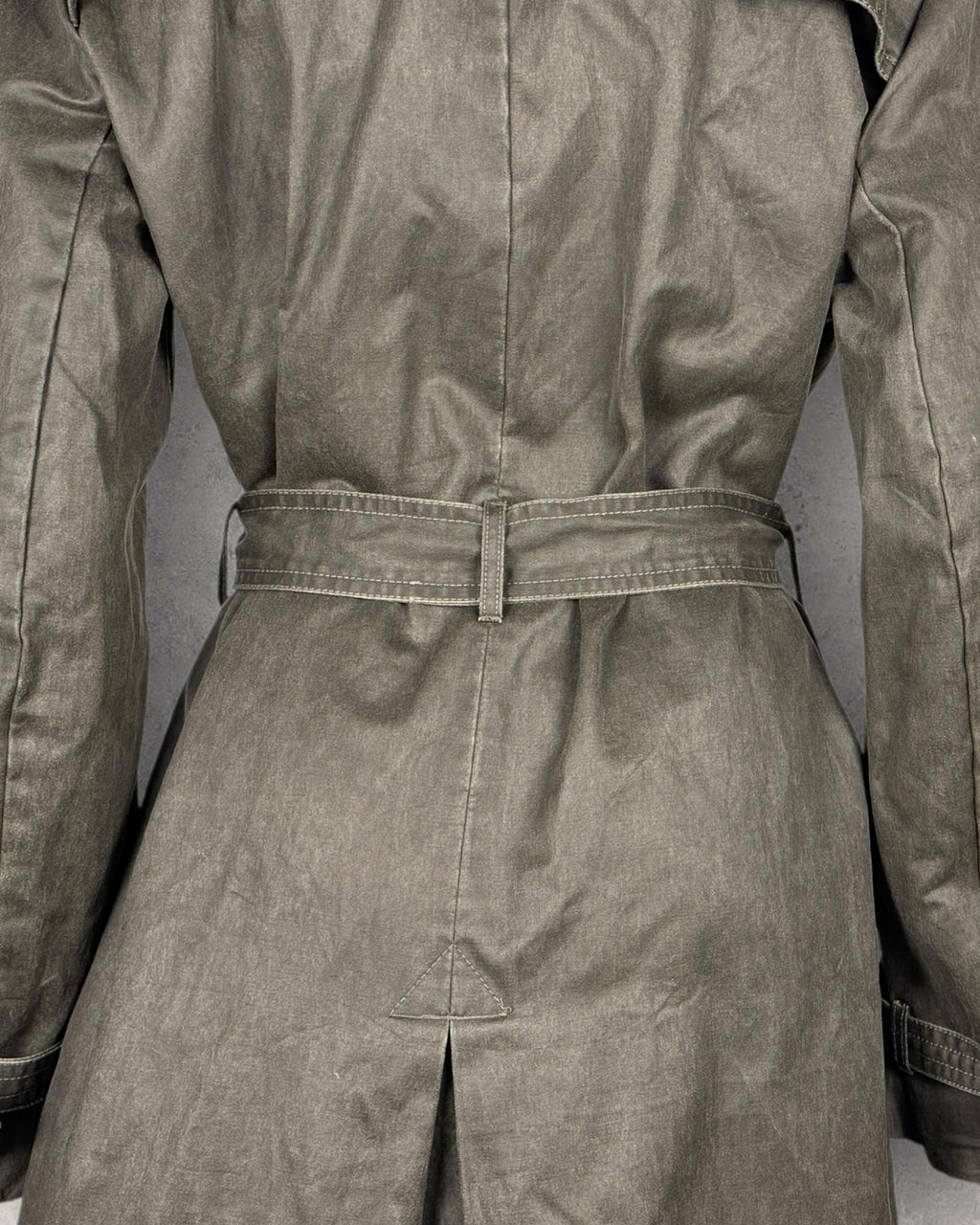 Olive Trench Coat (L-XL)