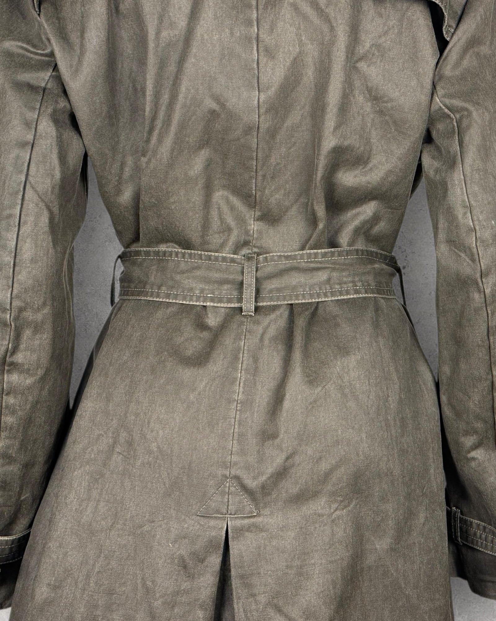 Olive Trench Coat (L-XL)