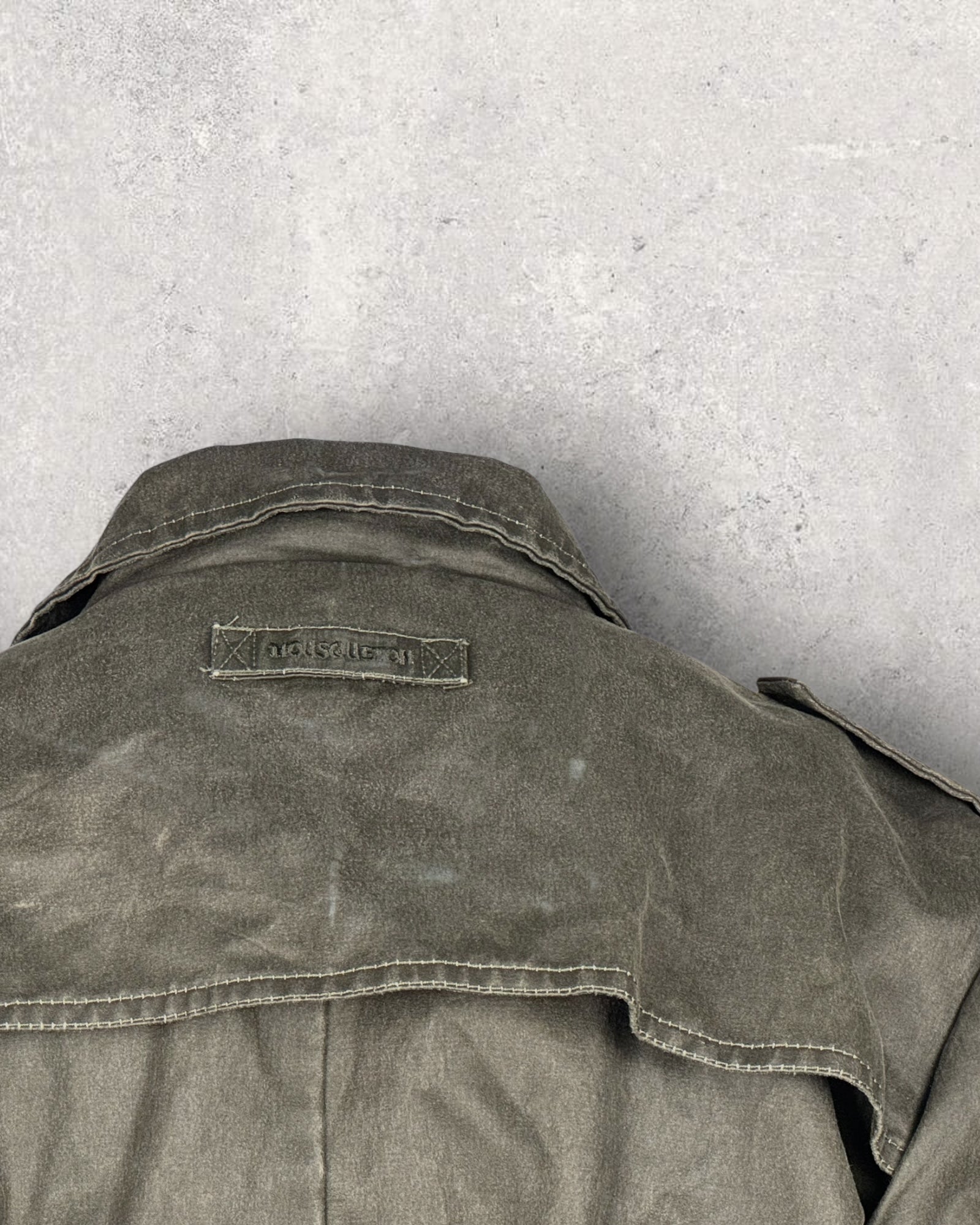 Olive Trench Coat (L-XL)