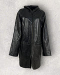 Nightfall Hooded Leather Coat (L-XL)