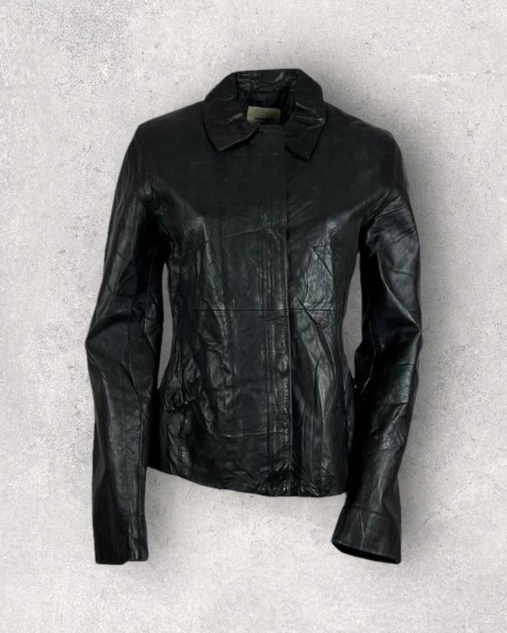 Jet Classic Leather Jacket (S-M)