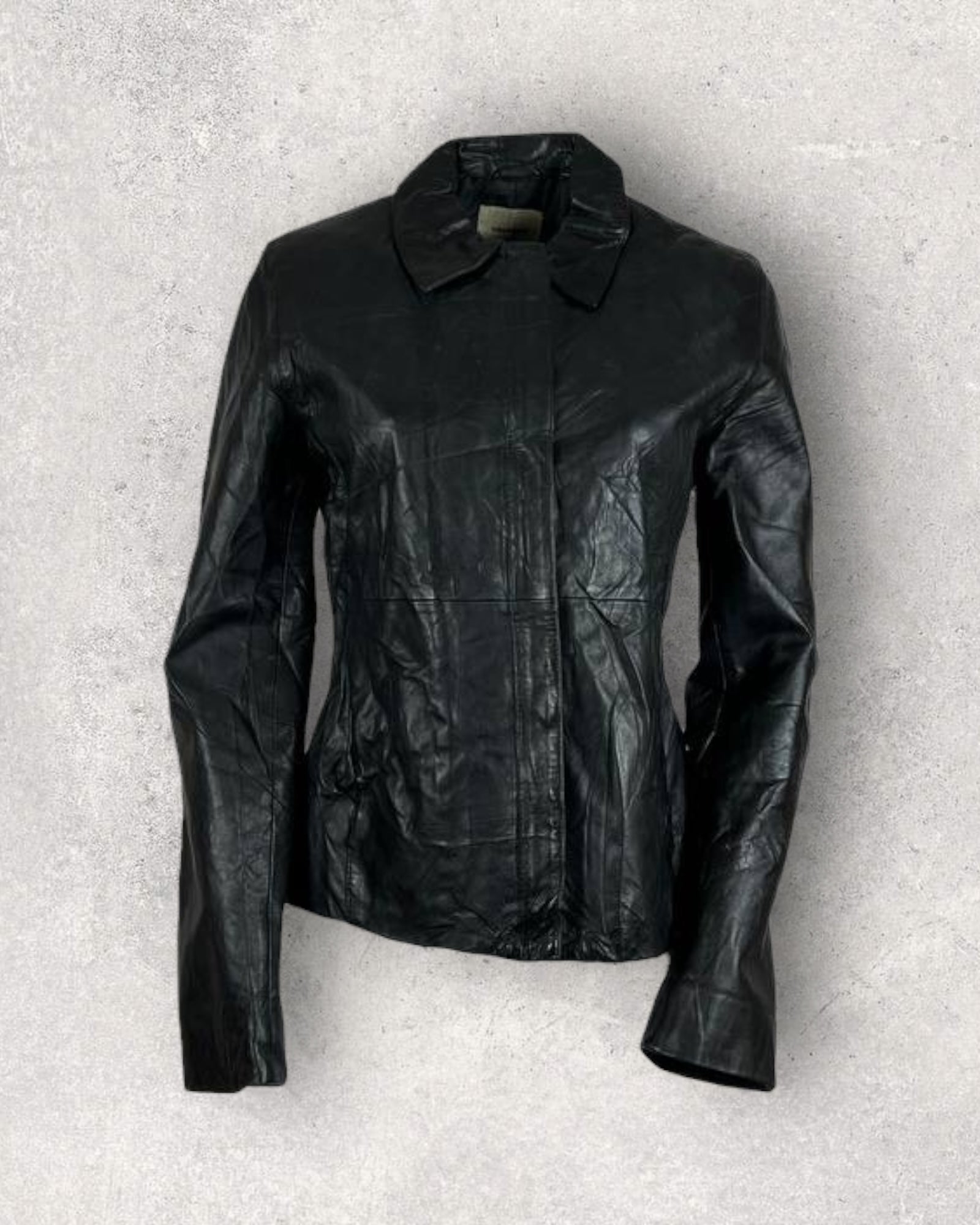 Jet Classic Leather Jacket (S-M)