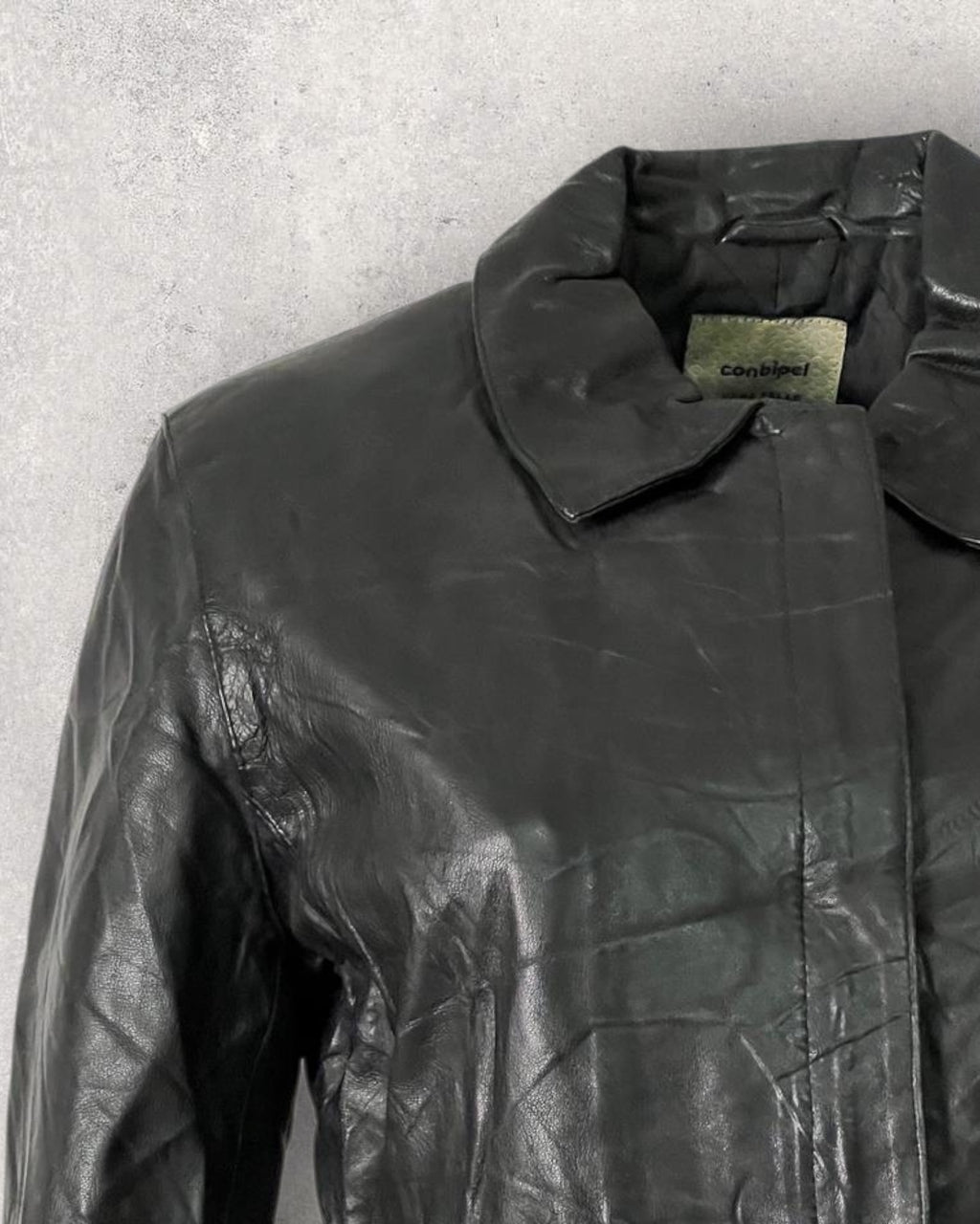 Jet Classic Leather Jacket (S-M)
