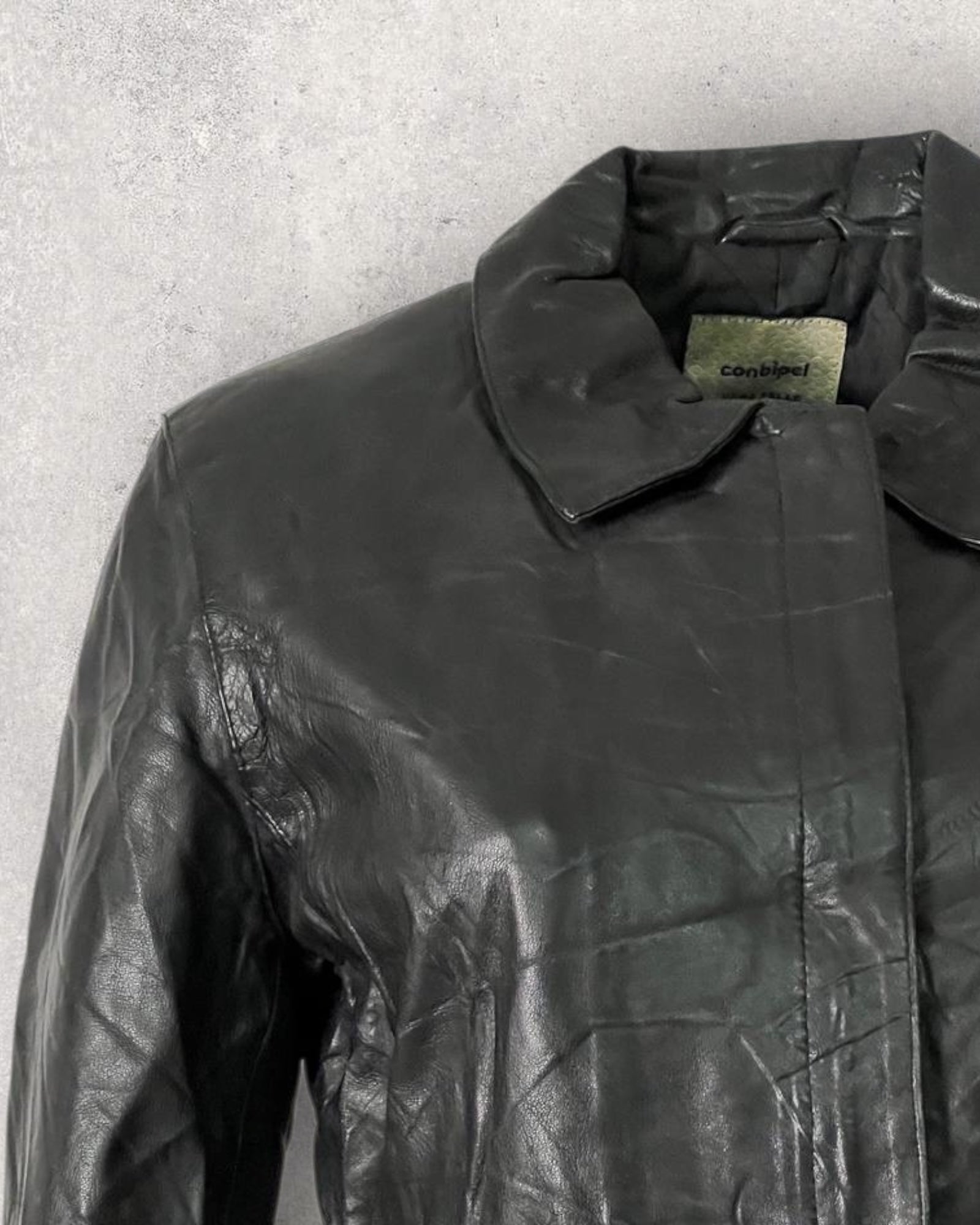 Jet Classic Leather Jacket (S-M)