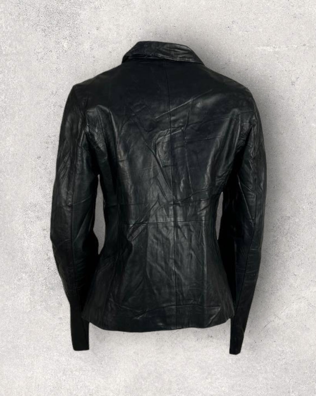 Jet Classic Leather Jacket (S-M)