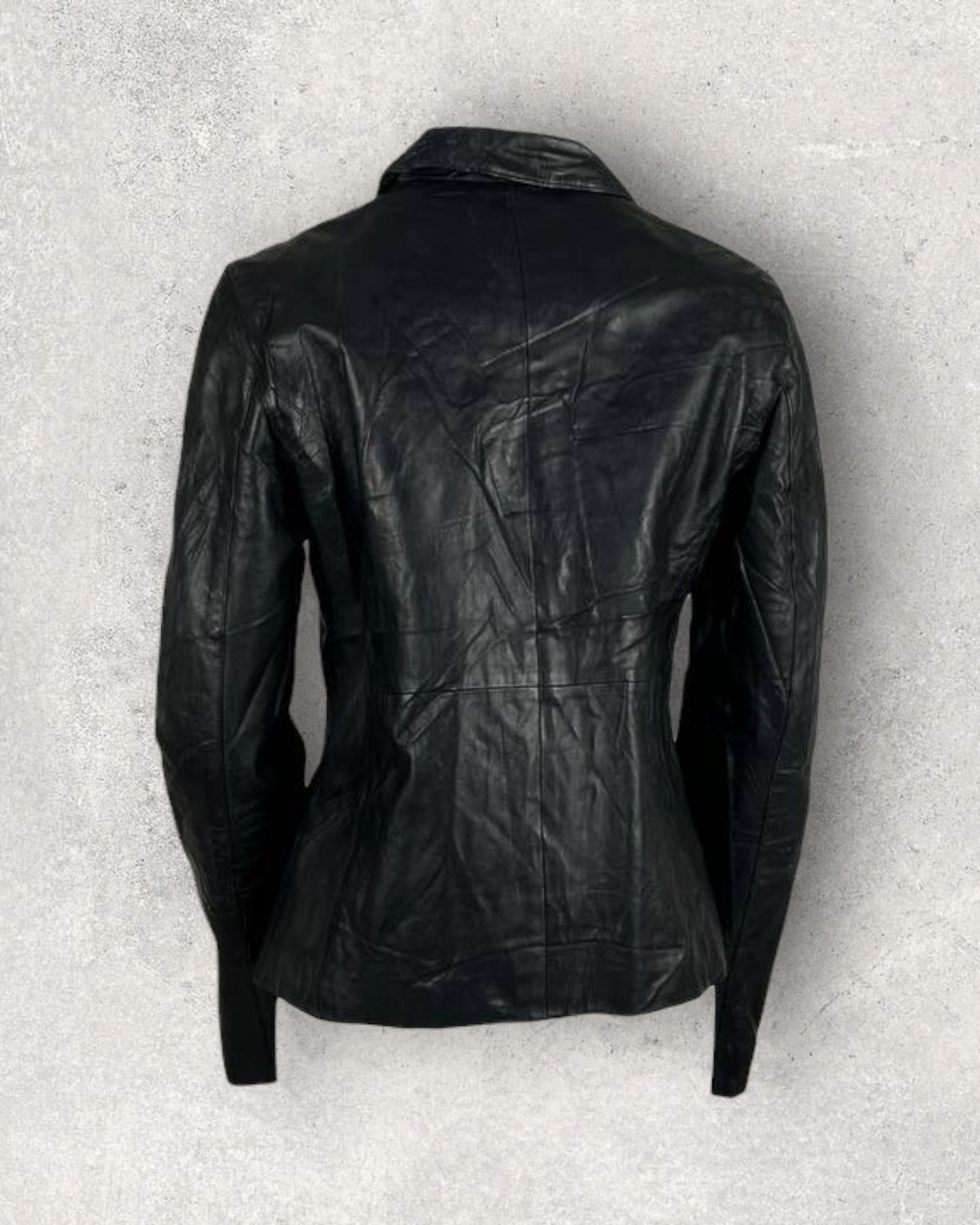 Jet Classic Leather Jacket (S-M)